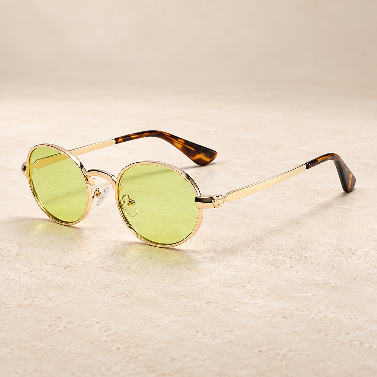 Celeste Retro Round Sunglasses