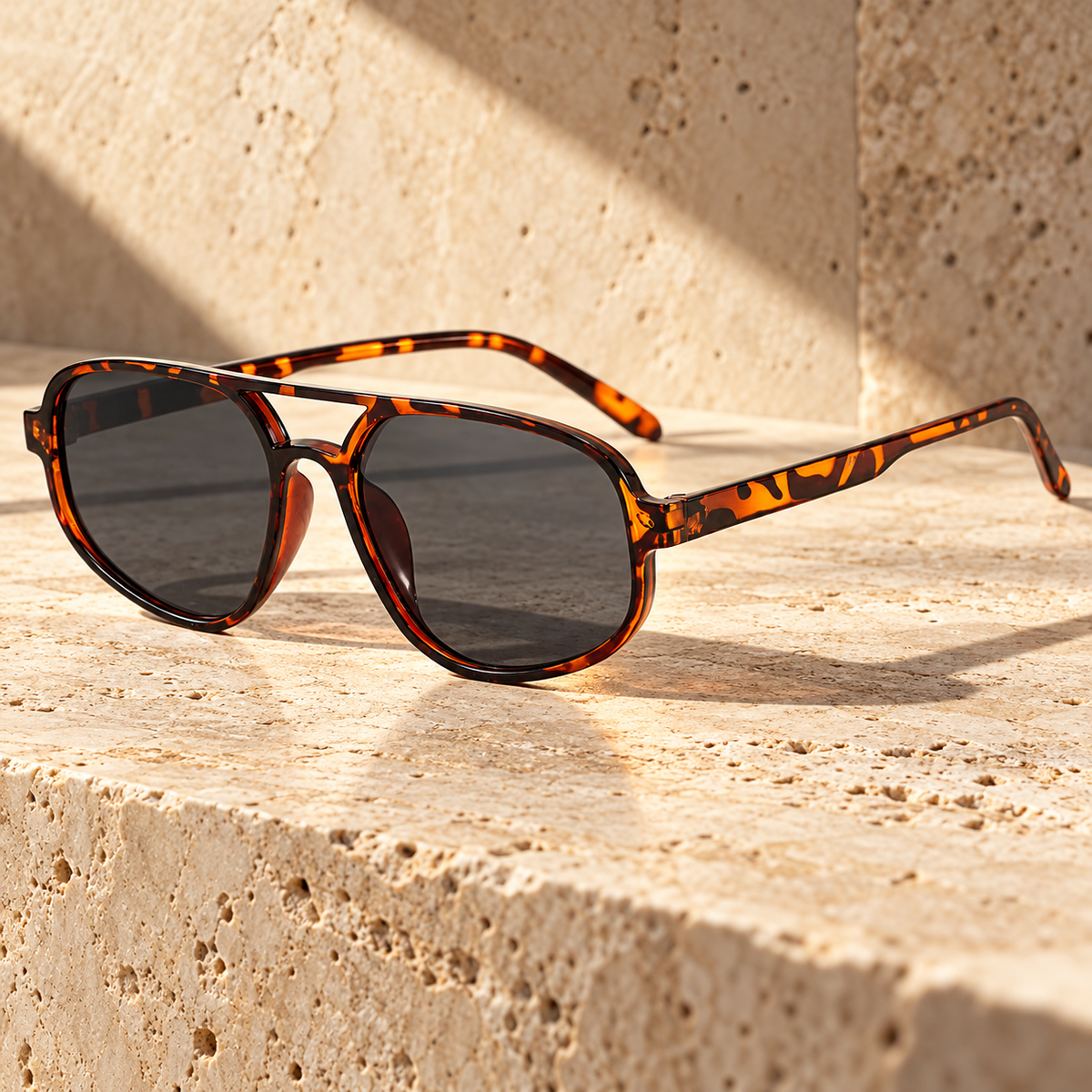Cavaro Double-Bridge Aviator