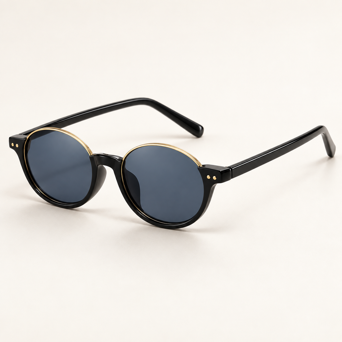 Lucien Vintage Round Sunglasses